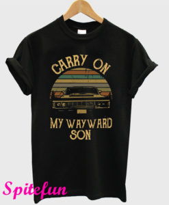 Supernatural Carry On My Wayward Son T-Shirt