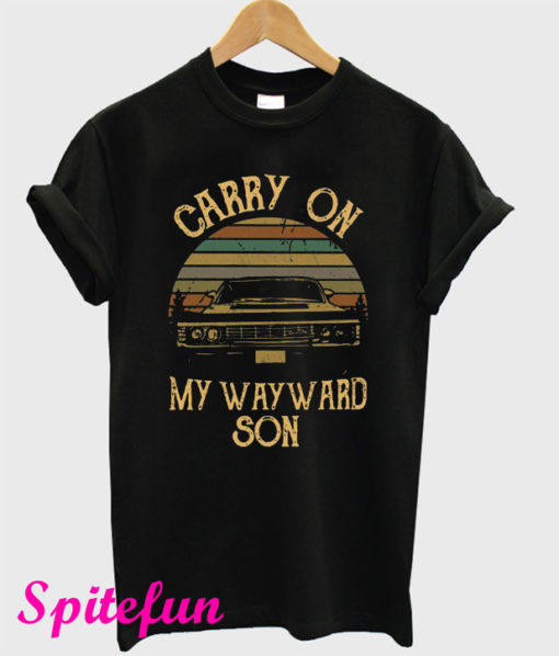 Supernatural Carry On My Wayward Son T-Shirt