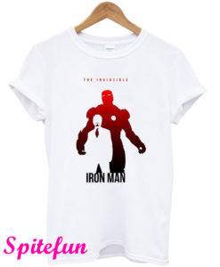 The Avengers Iron Man Tony Stark Silhouette T-Shirt