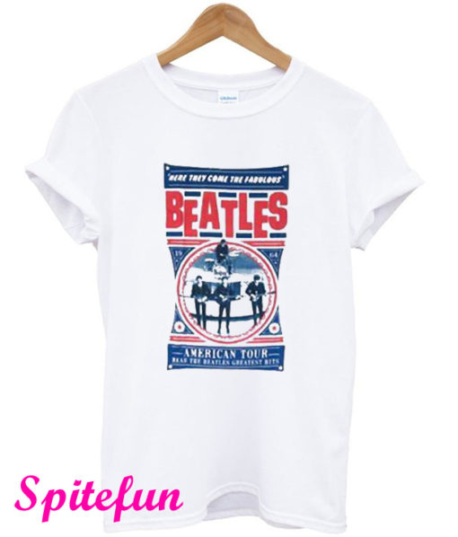 The Beatles Here They Come The Fabulous American Tour T-Shirt
