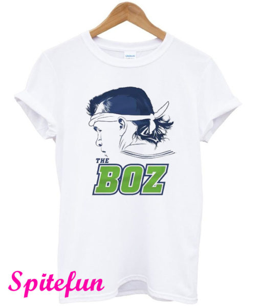 The Boz Brian Bosworth Seattle Throwbacks T-Shirt