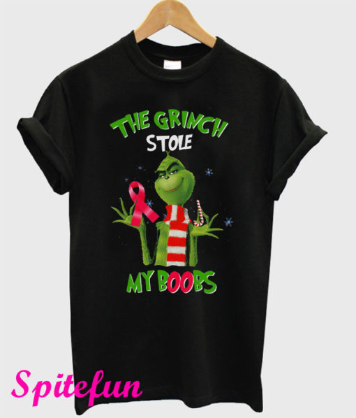 The Grinch Stole My Boobs T-Shirt