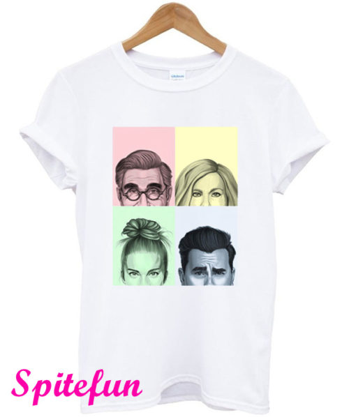 The Schitts Creek Colorful Cast T-Shirt