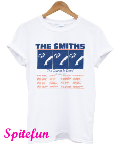 The Smiths The Queen Is Dead Us Tour '86 T-Shirt