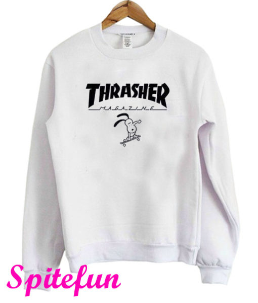Thrasher Magazine x Snoopy Sweatshirt