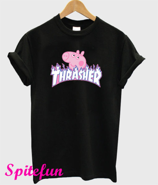 Thrasher Peppa Pig T-Shirt