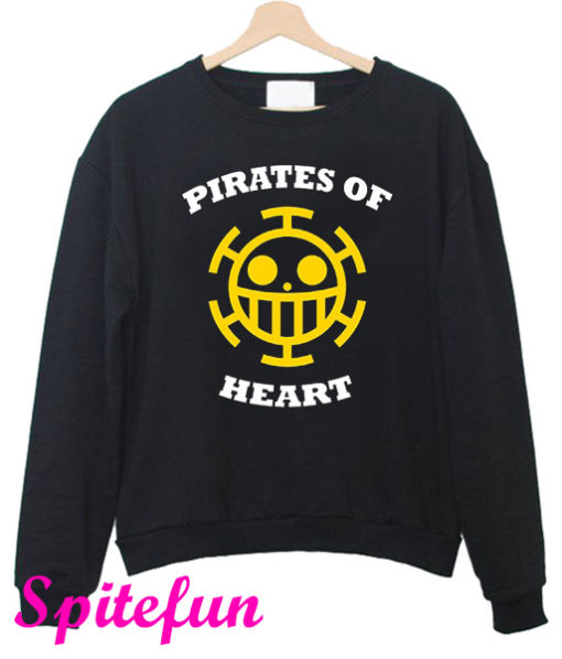 Trafalgar D. Water Law Pirates of Heart Sweatshirt