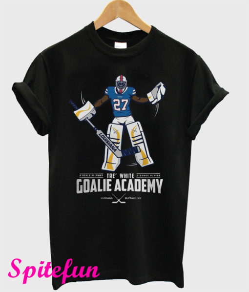 Tre White Goalie Academy T-Shirt