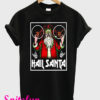 Ugly Christmas HAIL SANTA Shirt Metal Chrtismas T-Shirt