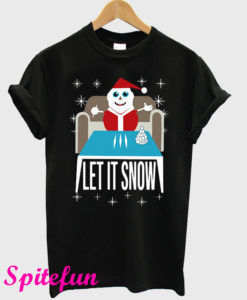 Walmart Coke Santa Let It Snow T-Shirt