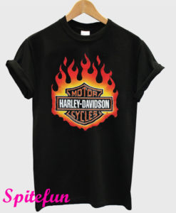 Wild Fire Harley Davidson Logo T-Shirt