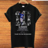 10 Eli Manning New York Giants 2004-2019 Thank You For The Memories T-Shirt
