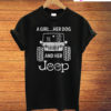 A Girl A Dog And Her Jeep T-Shirt