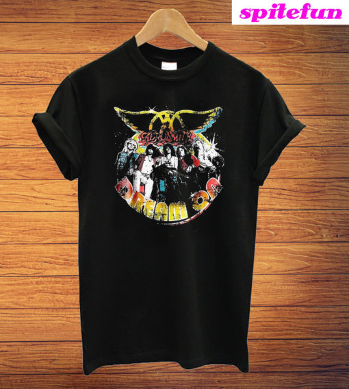 Aerosmith Dream On Black T-Shirt