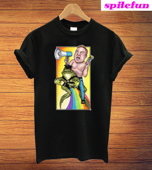 Alex Jones and His Magic Gay Frog T-Shirt