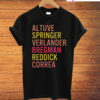 Altuve Bregman Astros Players T-Shirt