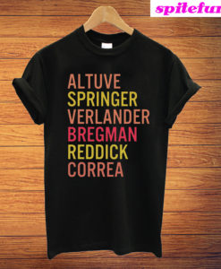 Altuve Bregman Astros Players T-Shirt