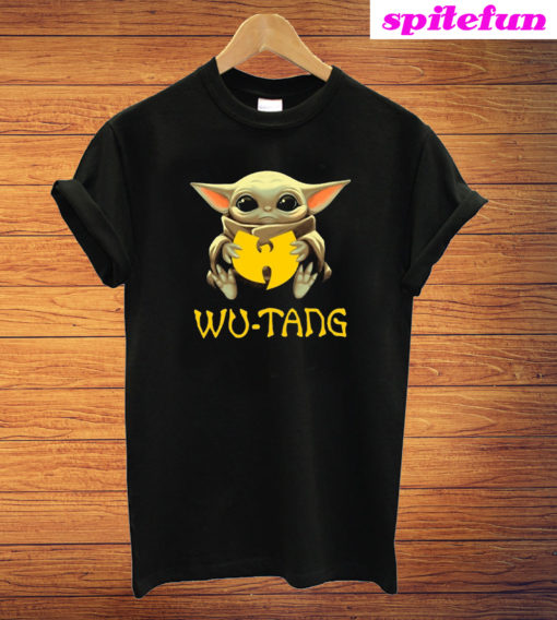 Baby Yoda Hug Wu Tang Clan T-Shirt