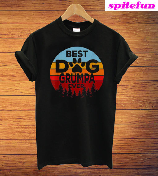 Best Dog Grumpa Ever T-Shirt