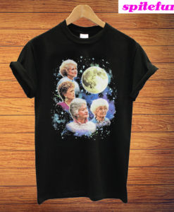 Bioworld The Golden Girls Women’s Four Golden Girls Moon T-Shirt