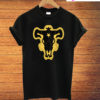 Black Bull Squad Worn Logo Black Clover T-Shirt