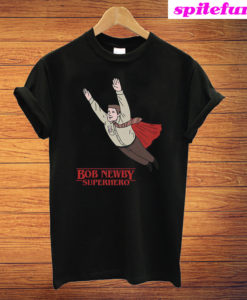 Bob Newby Superhero Black T-Shirt