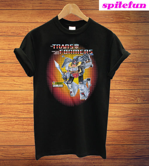 Box Art Grimlock Transformers T-Shirt