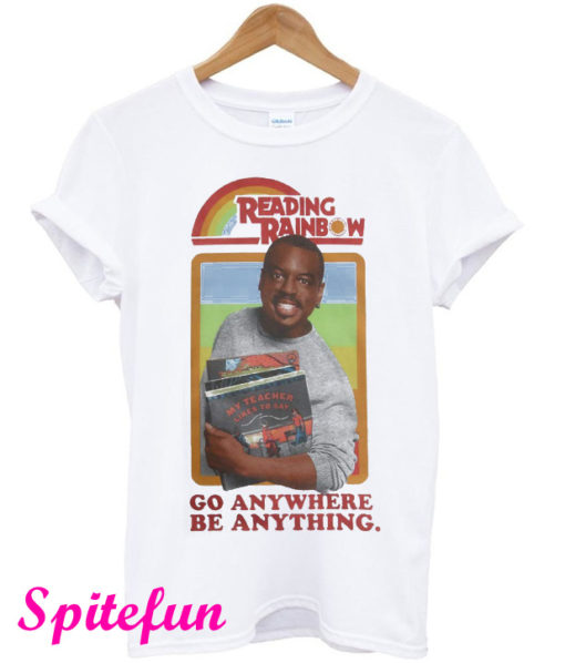 Charles Andre Reading Rainbow Levar Burton Graphy T-Shirt