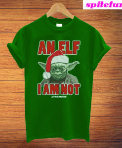 Christmas Yoda Elf I Am Not Graphic T-Shirt