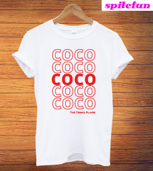 Coco The Tennis Player T-Shirt