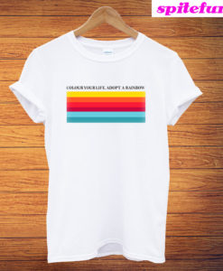 Color Your Life Adopt a Rainbow T-Shirt