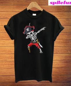 Dabbing Skeleton Pirate T-Shirt