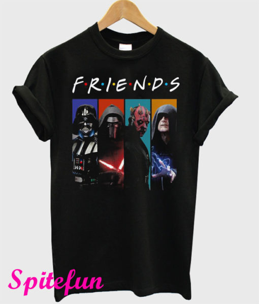 Darth Vader Kylo Ren Darth Maul Palpatine Friends T-Shirt