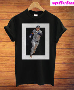 Derek Jeter New York Yankees Art 3 T-Shirt