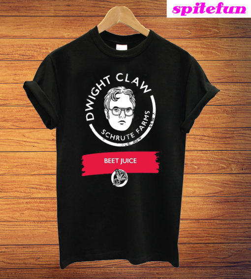 Dwight Claw Schrute Farms Beet Juice T-Shirt
