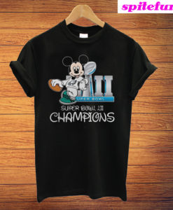 Eagles Mickey Mouse Super Bowl 52 Champions T-Shirt