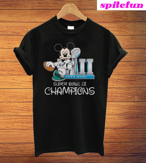 Eagles Mickey Mouse Super Bowl 52 Champions T-Shirt