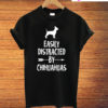 Easily Distracted By Chihuahuas Dog T-Shirt