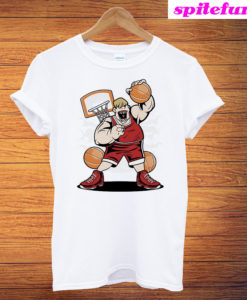 Fat Basketball Player T-Shirt