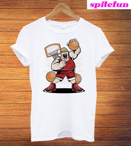 Fat Basketball Player T-Shirt