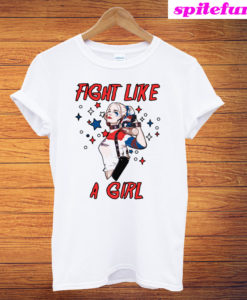 Fight Like a Girl Gang Squad Harley Quinn T-Shirt