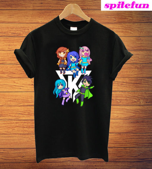 Funneh And The Krew Cartoon T-Shirt