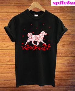 Funny Shiba Inu Valentines Day Dog Dad Dog Mom T-Shirt