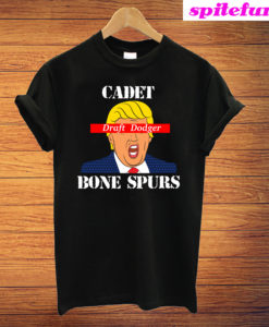 Funny Trump Cadet Bone Spurs Draft Dodger T-Shirt