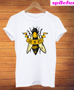 Global Warming Fight Climate Change Save The Bees T-Shirt