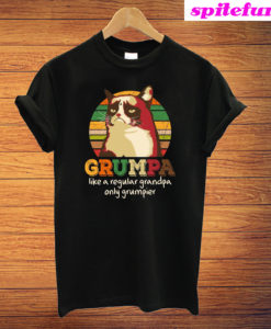 Grumpa Like A Regular Grandpa Only Grumpier T-Shirt