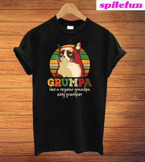 Grumpa Like A Regular Grandpa Only Grumpier T-Shirt