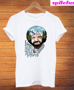 Happy Little Accidents Bob Ross T-Shirt