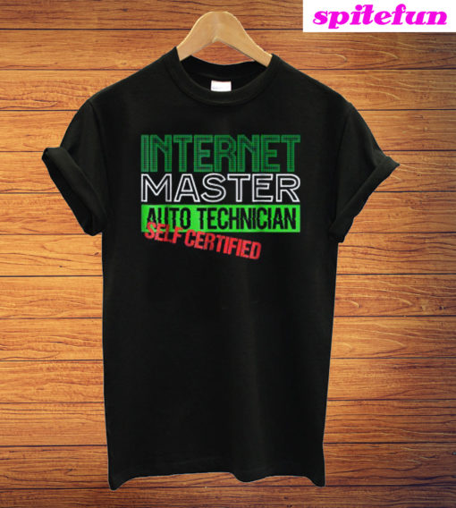 Internet Mechanic Master Auto T-Shirt