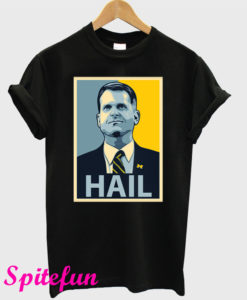 Jim Harbaugh Michigan Campaign Poster T-Shirt